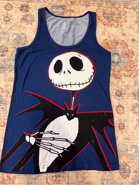 Jack Skellington Graphic Tank Top Women’s medium